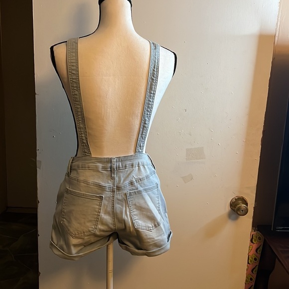 Women’s stonewashed denim overalls - Picture 5 of 5